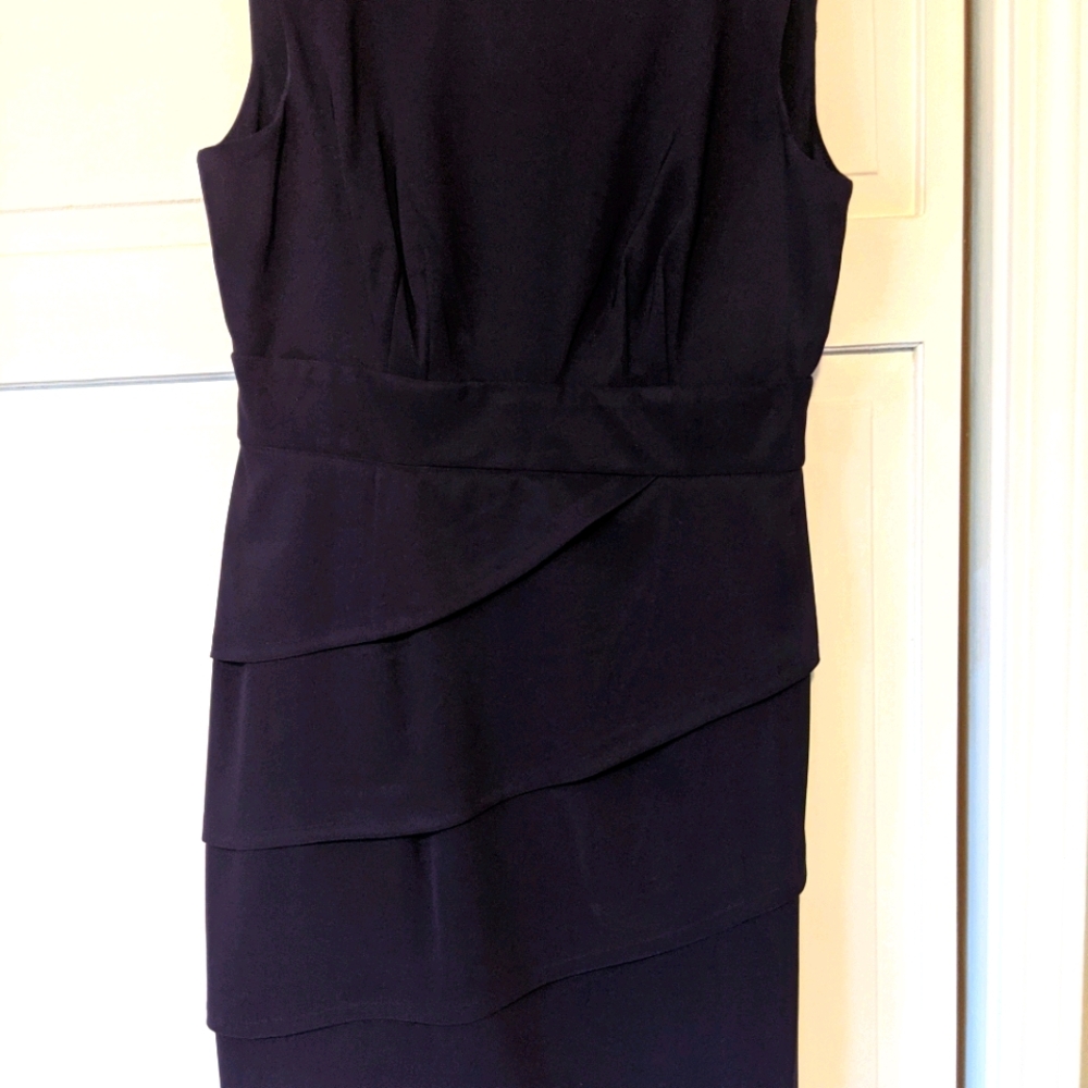 Deep purple dress